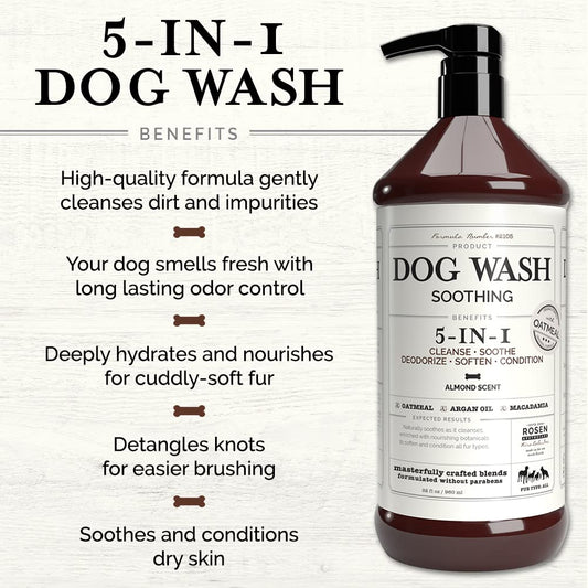 Rosen Apothecary 5 in 1 Dog Wash