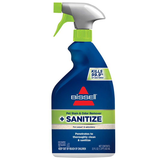 BISSELL Pet Pretreat + Sanitize Stain & Odor Remover 22 fl oz