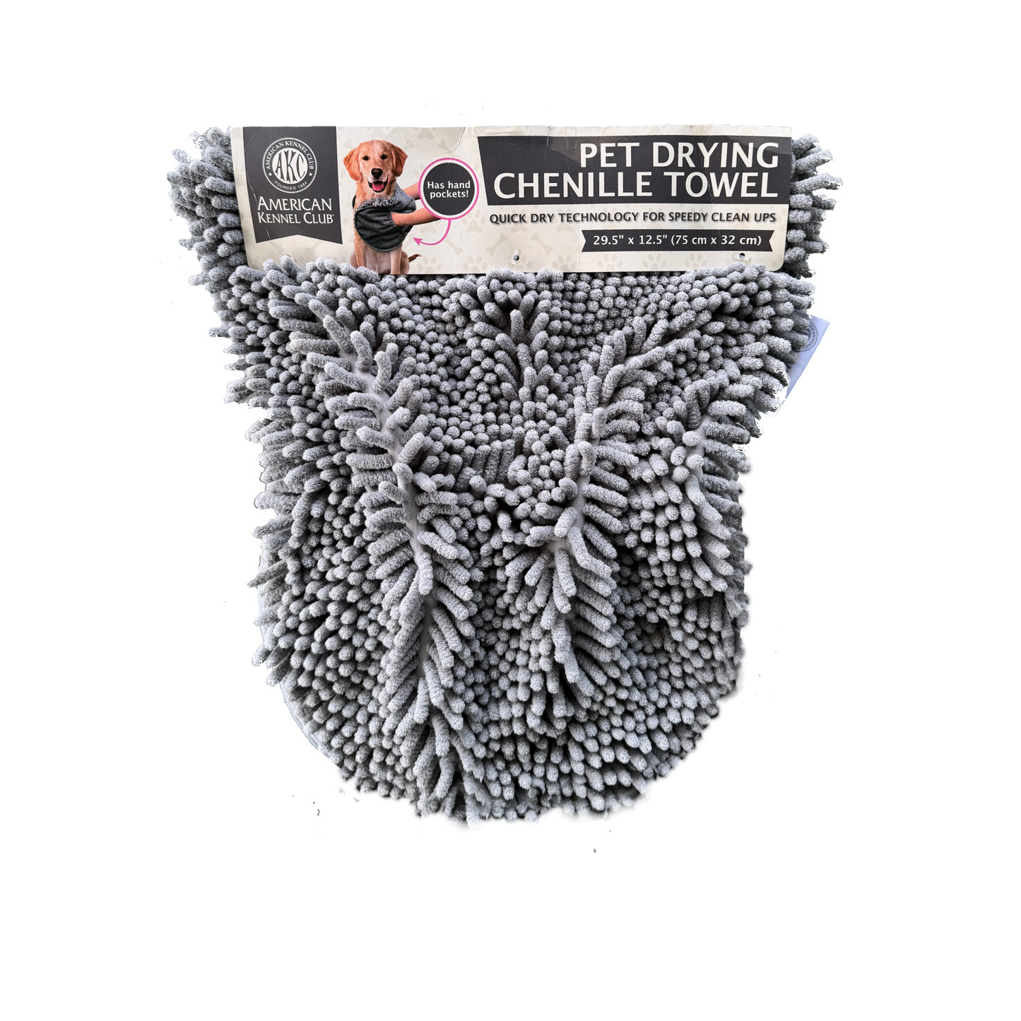 American Kennel Club Pet Chenille Drying Towel