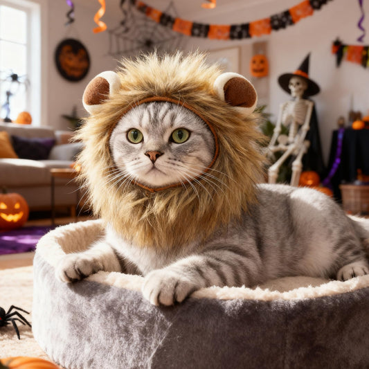 Lion Mane Costume for Cats