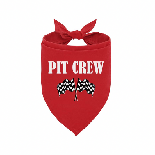 Pit Crew Dog Bandana