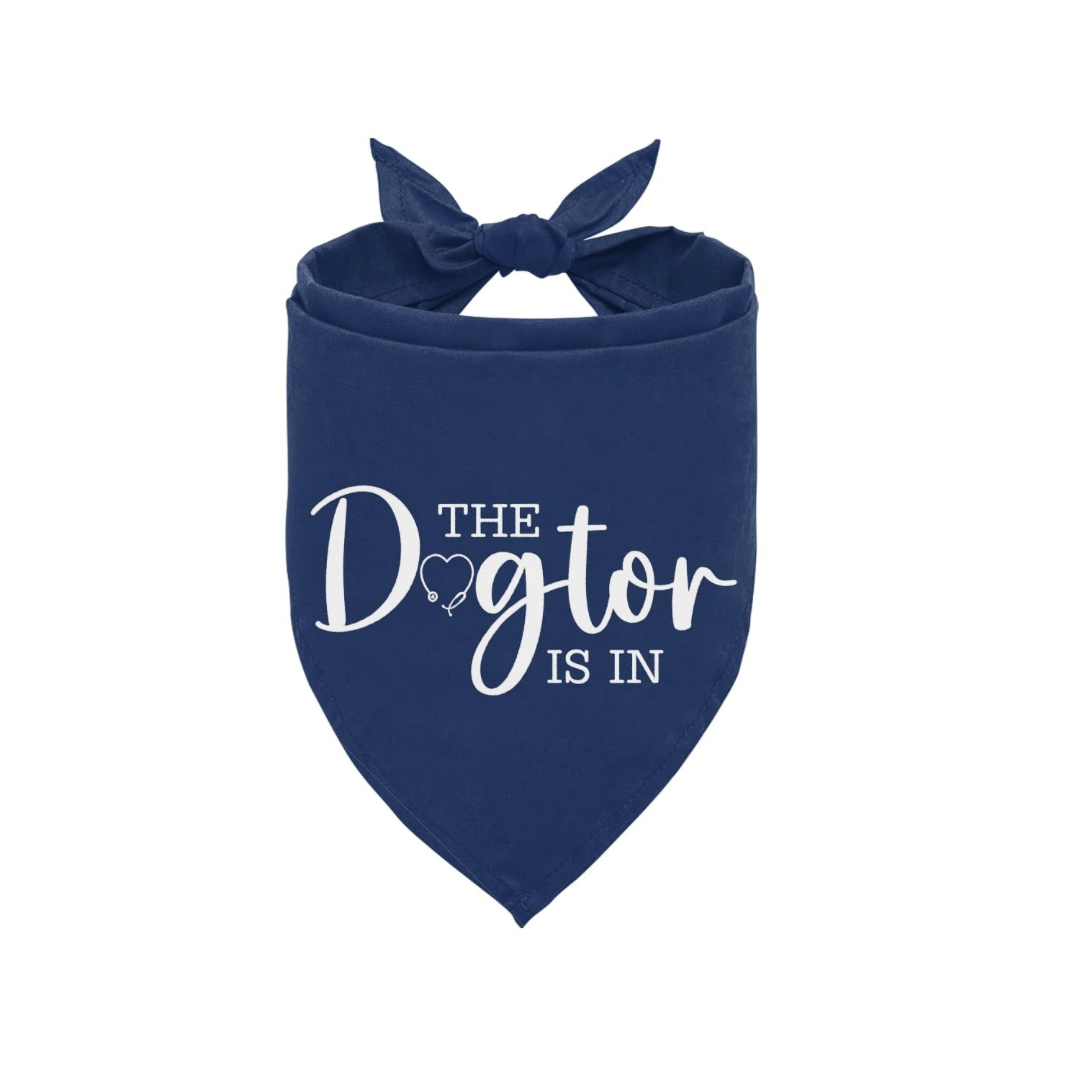 The Dogtor Is In Bandana