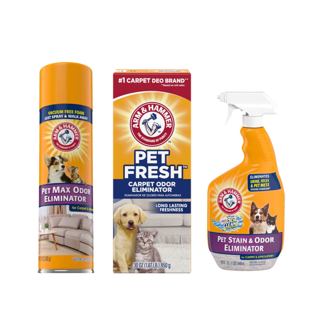 3 Pack Arm & Hammer Pet Home Cleaning