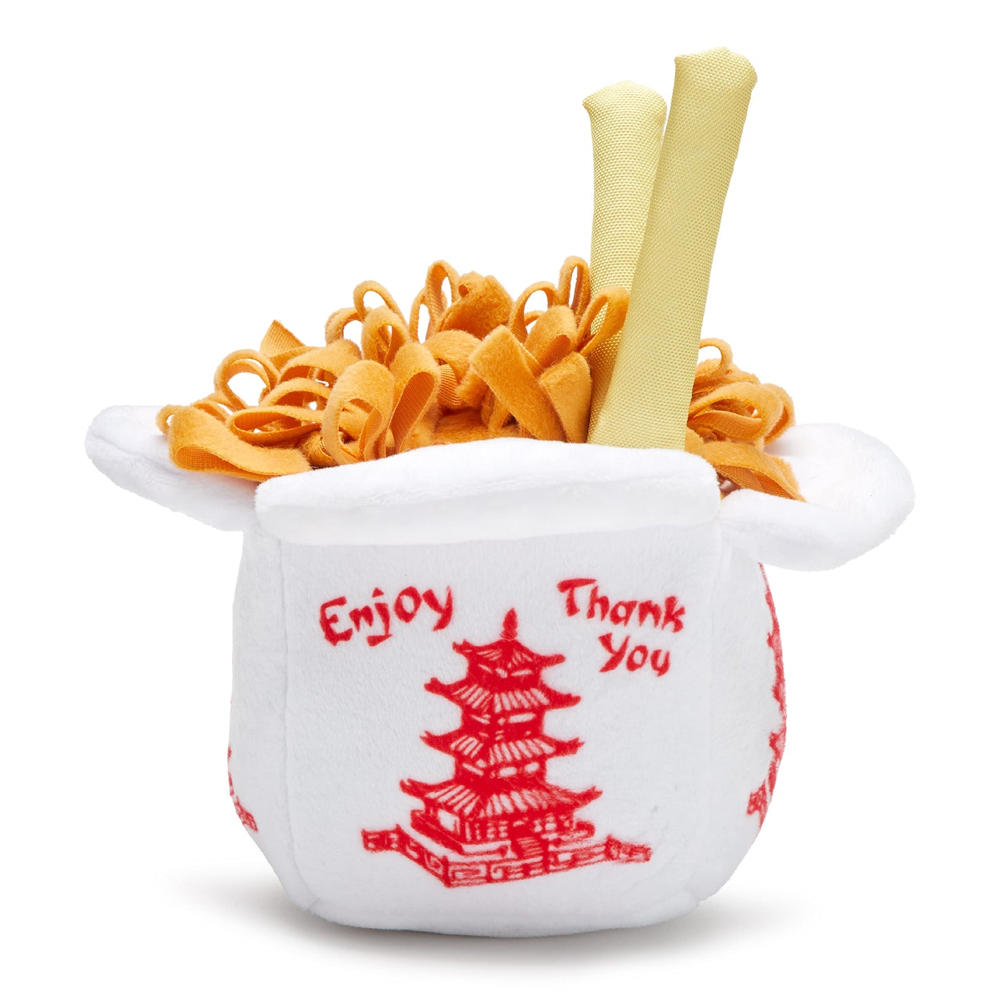 Smorgasbark Chow Mein with Chopstick Dog Toy