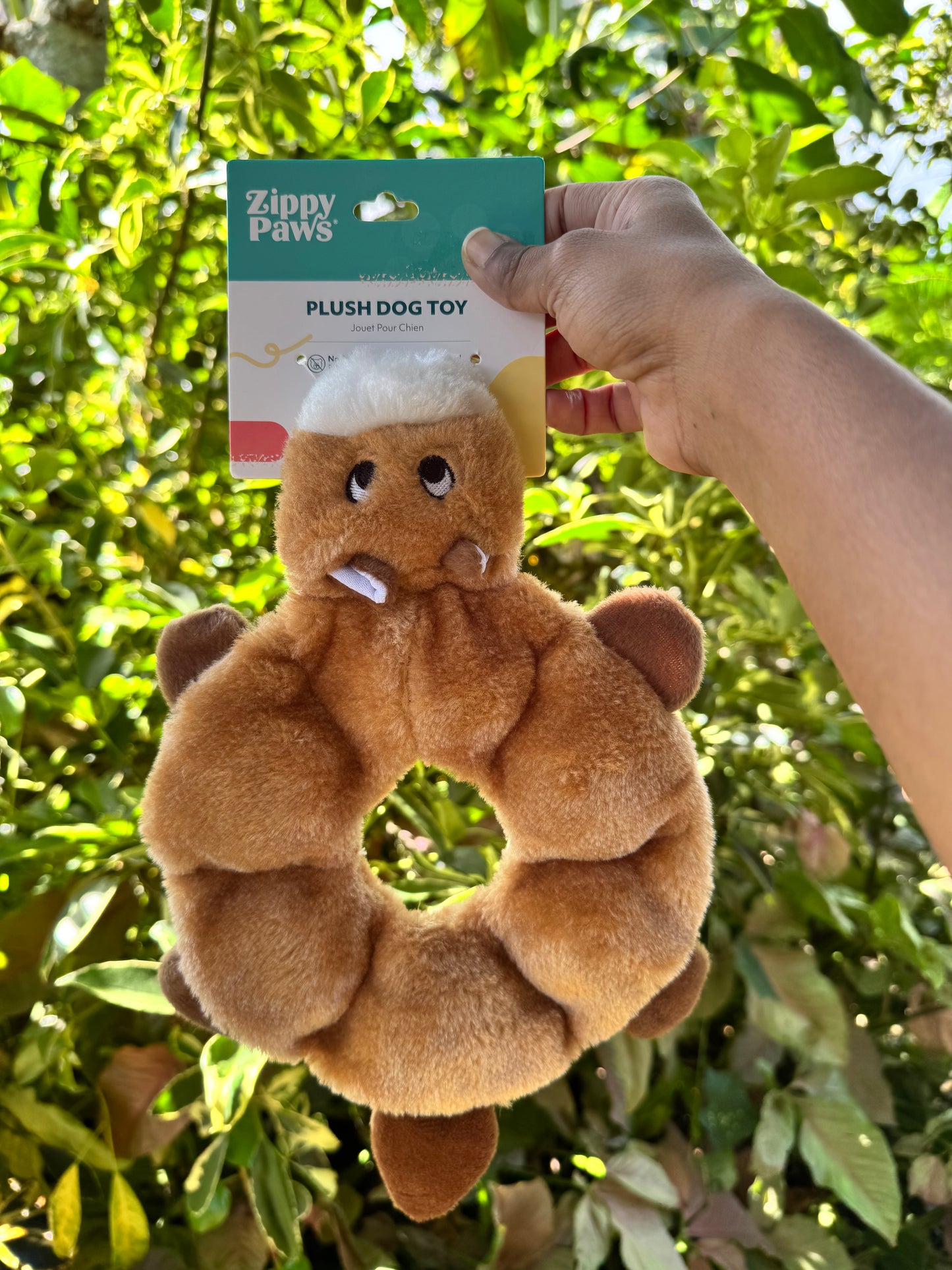 Zippy Paws Plush Squirrel Dog Toy