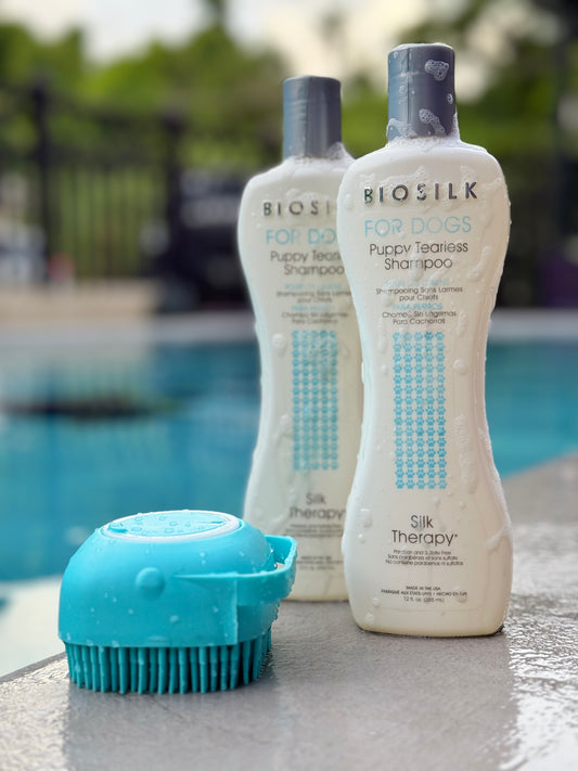 BIOSILK For Dogs Puppy Tearless Shampoo 12 fl oz