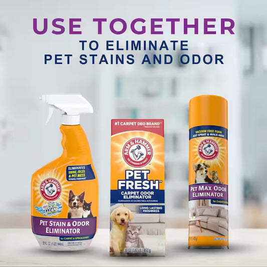 3 Pack Arm & Hammer Pet Home Cleaning