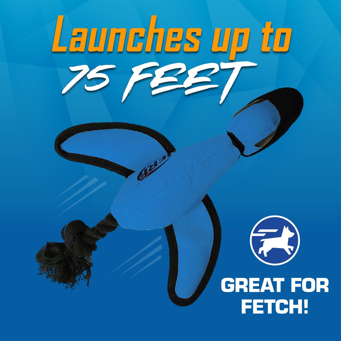 Nerf Dog Launching Duck (75 ft)