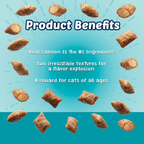 Blue Bursts CRUNCHY AND CREAMY CAT TREATS Savory Seafood 2 oz