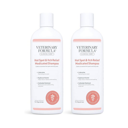 (2 Pack) Hot Spot & Itch Relief Shampoo 16fl oz
