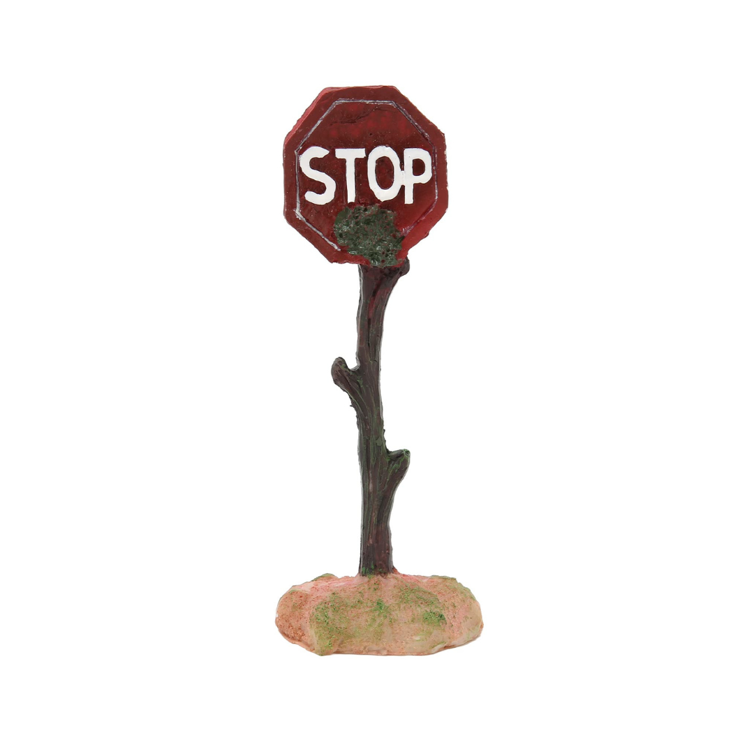 STOP Sign Aquarium Decor