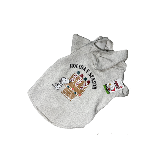 PEANUTS SNOOPY Christmas Dog Outfit XL