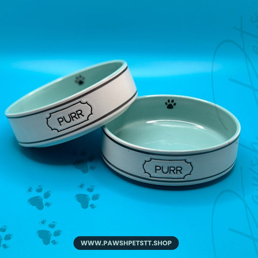 Ceramic Cat/Kitten Bowl 2pc Set