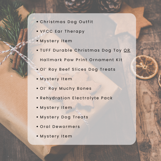 12 days of Christmas Gifts Dog Advent Calendar