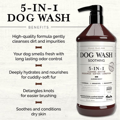Rosen Apothecary 5 in 1 Dog Wash