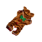 Woofing All The Way Gingerbread Dog Outfit Medium