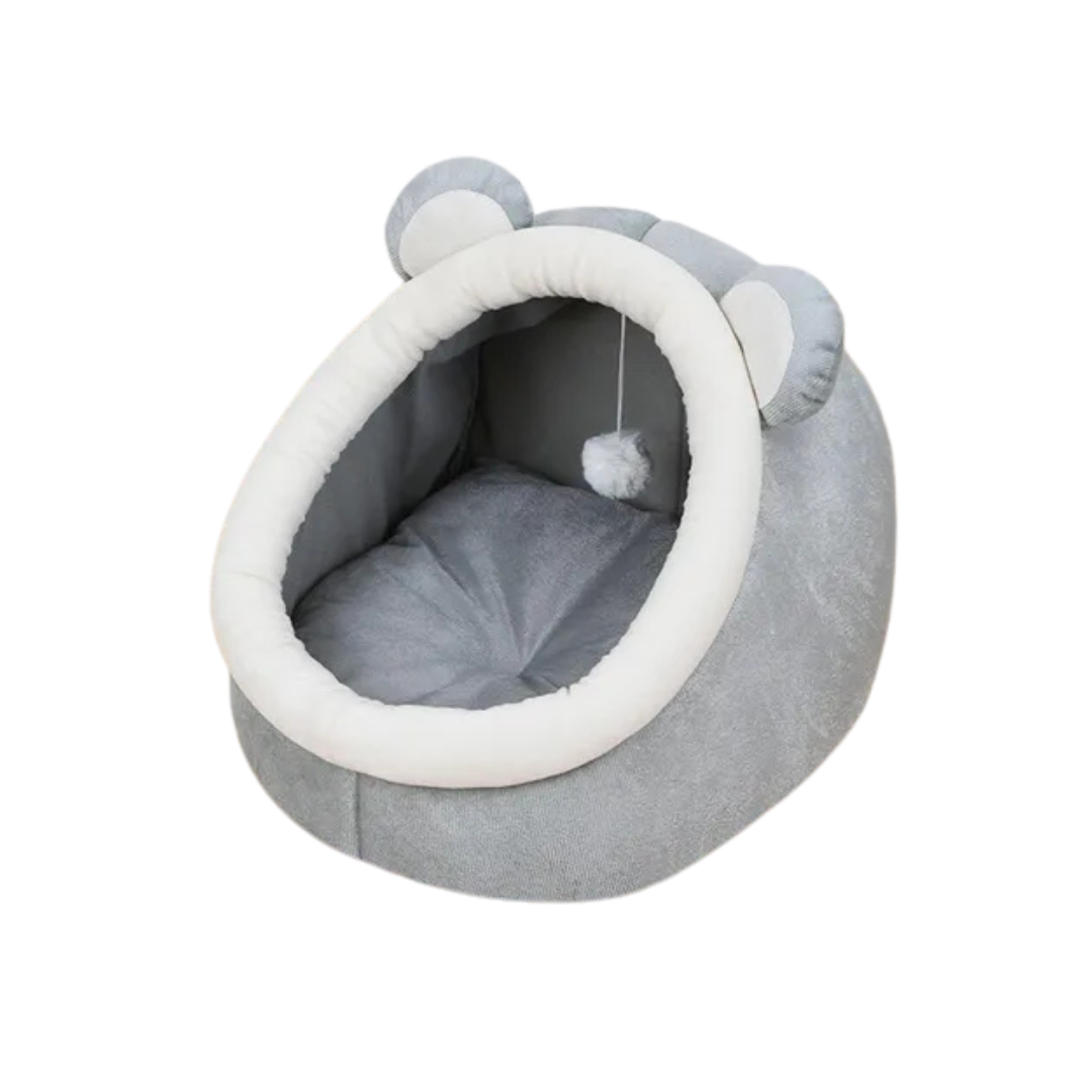 Grey Cat Bed Large