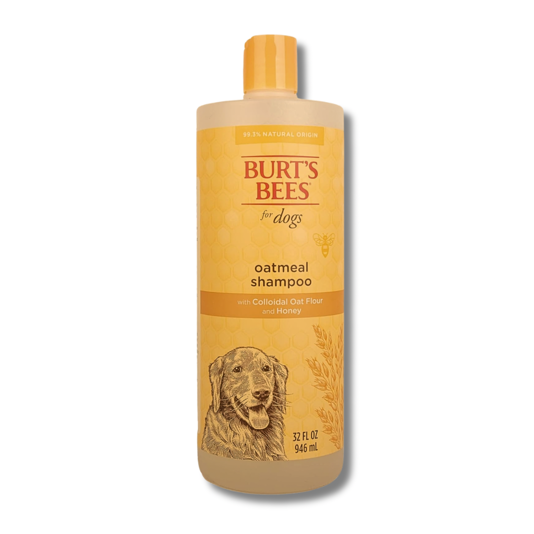 BURT BEES’S for Dogs Naturally Derived Oatmeal Shampoo with Colloidal Oat Flour and Honey 32 oz