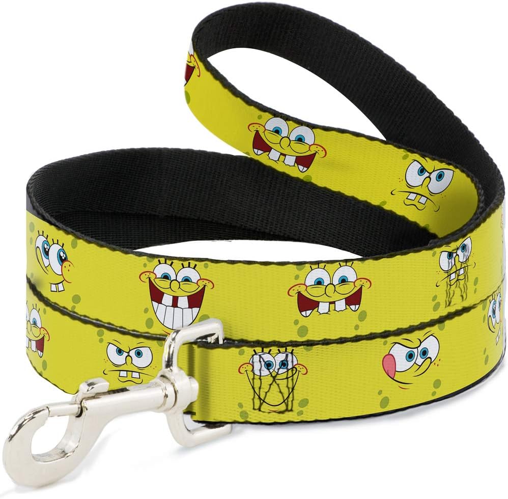 Sponge Bob Dog Collar & Leash Large