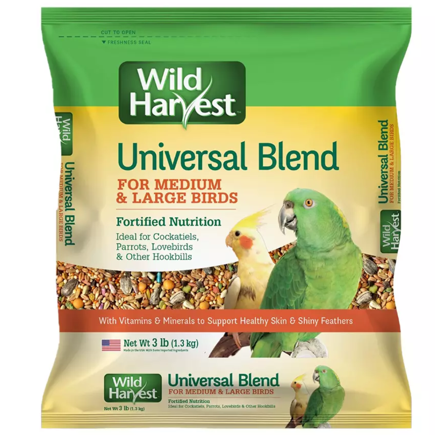 Wild Harvest Universal Blend for Medium and Large Birds 3lb