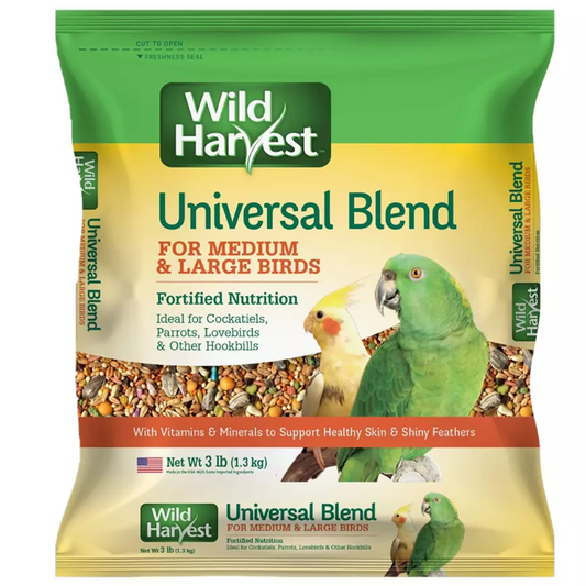 Wild Harvest Universal Blend for Medium and Large Birds 3lb