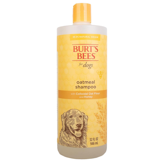 BURT BEES’S for Dogs Naturally Derived Oatmeal Shampoo with Colloidal Oat Flour and Honey 32 oz