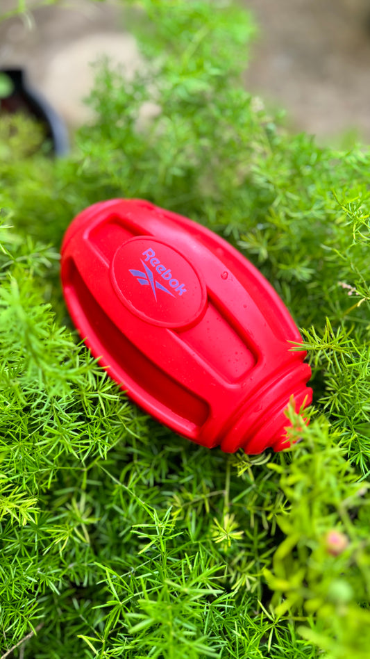 REEBOK Durable Rubber Football Dog Toy