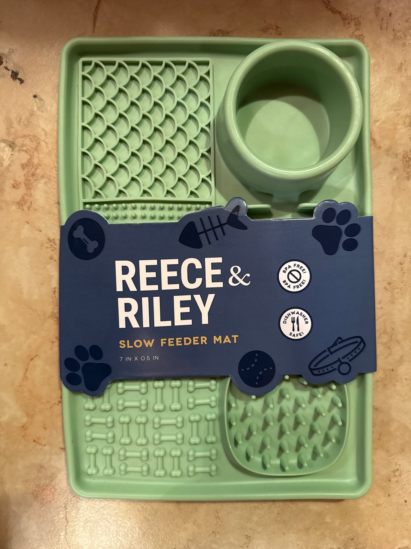 REECE & RILEY Slow Feeder Mat Large