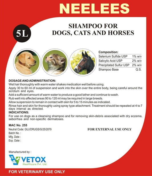NEELES Shampoo 5Litre