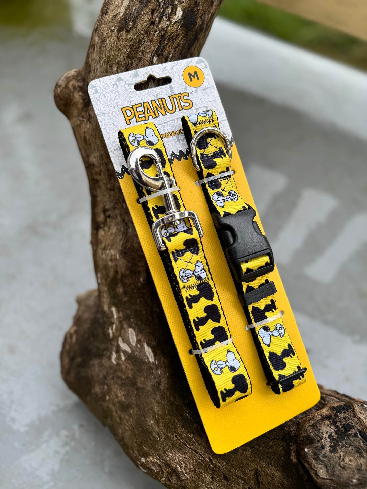 Snoopy Dog Collar & Leash Set