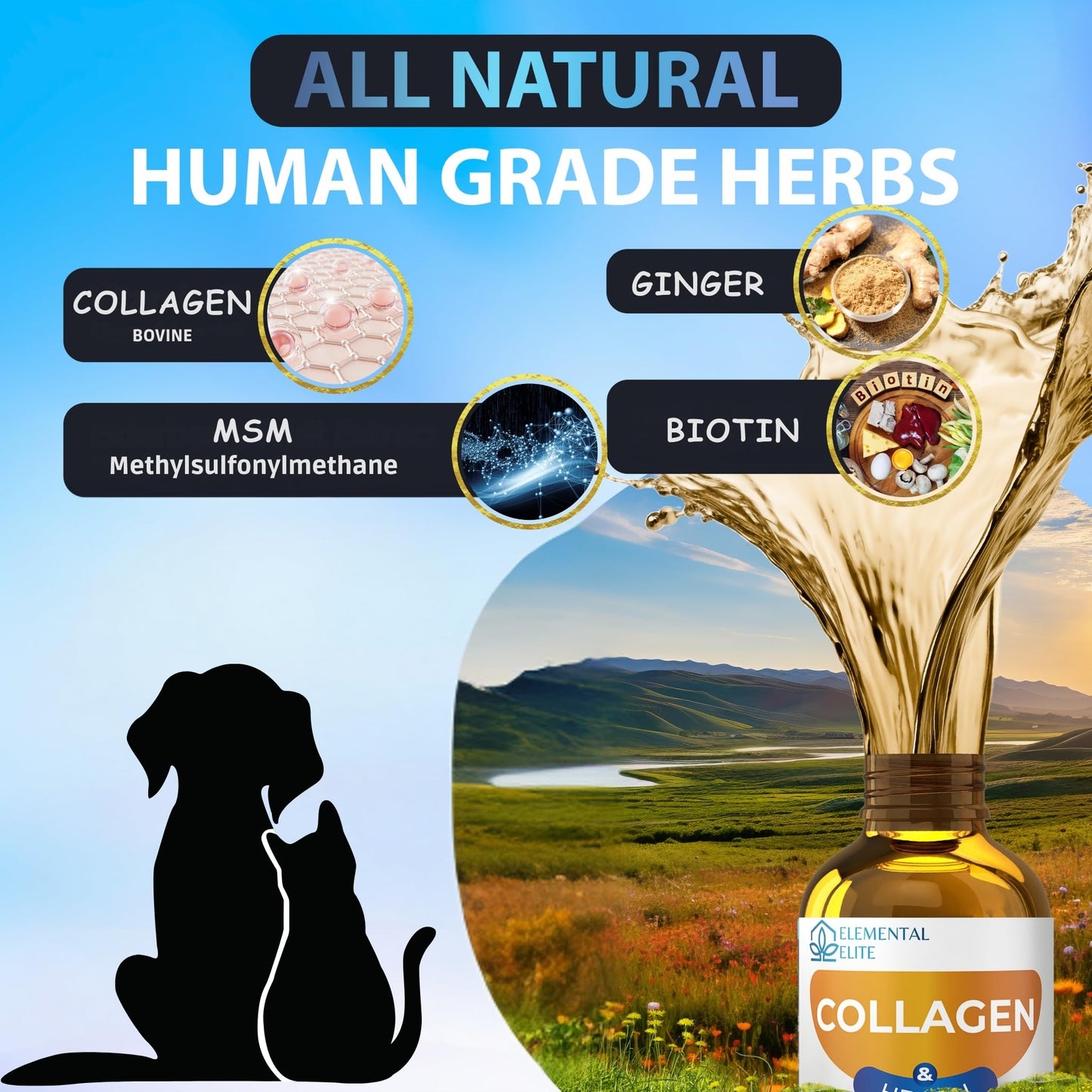 Liquid Collagen for Dogs and Cats 30ml