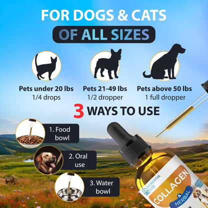 Liquid Collagen for Dogs and Cats 30ml