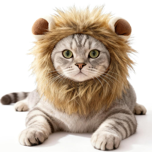 Lion Mane Costume for Cats