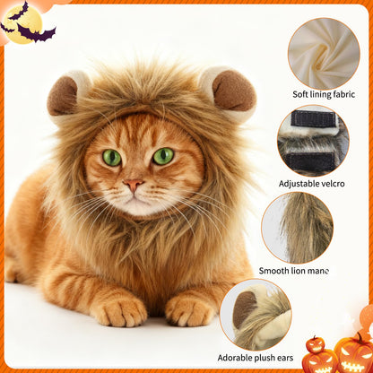 Lion Mane Costume for Cats