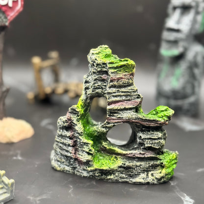 Rocky Cave Mountain Aquarium Decor