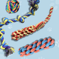 4 pc Rope Chew Set