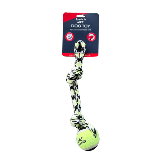 Reebok Dog Toy Rope Tug & Chew