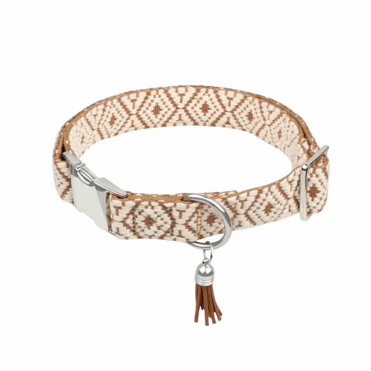 Boho Chic Dog Collar