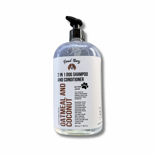 Good Boy 2 in 1 Dog Shampoo & Conditioner 838ml (Oatmeal & Coconut)