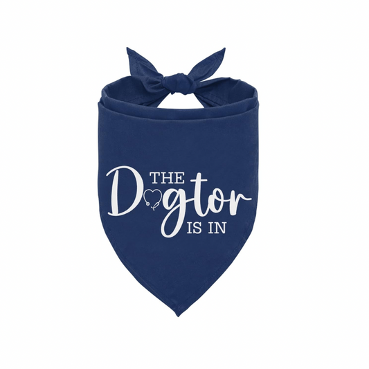 The Dogtor Is In Bandana