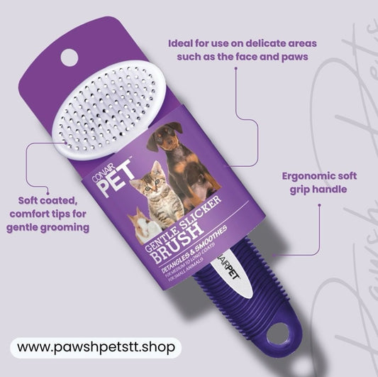 CONAIR Pet Gentle Soft Slicker Brush