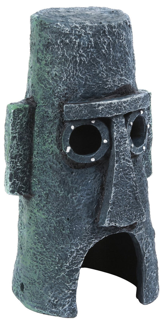 Squidward Easter Island Aquarium Ornament