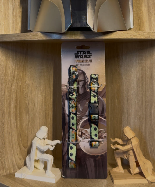 Star Wars Mandalorian Leash & Collar Set