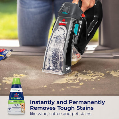 BISSEL Pet Stain & Odor Portable Machine Formula, 32 Fl Oz