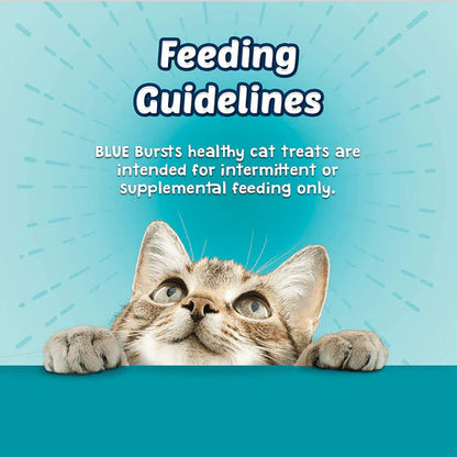 Blue Bursts CRUNCHY AND CREAMY CAT TREATS Savory Seafood 2 oz