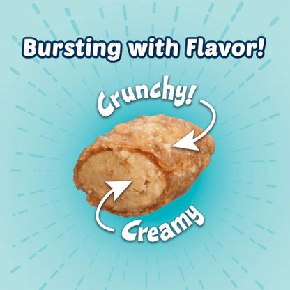 Blue Bursts CRUNCHY AND CREAMY CAT TREATS Savory Seafood 2 oz