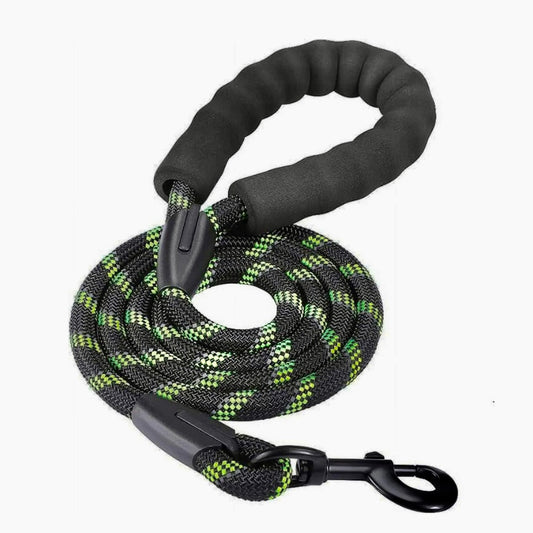 REEBOK Green & Black Dog Leash 6 ft