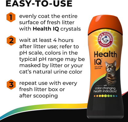 ARM & HAMMER Health IQ Cat Litter Additive, 10 oz