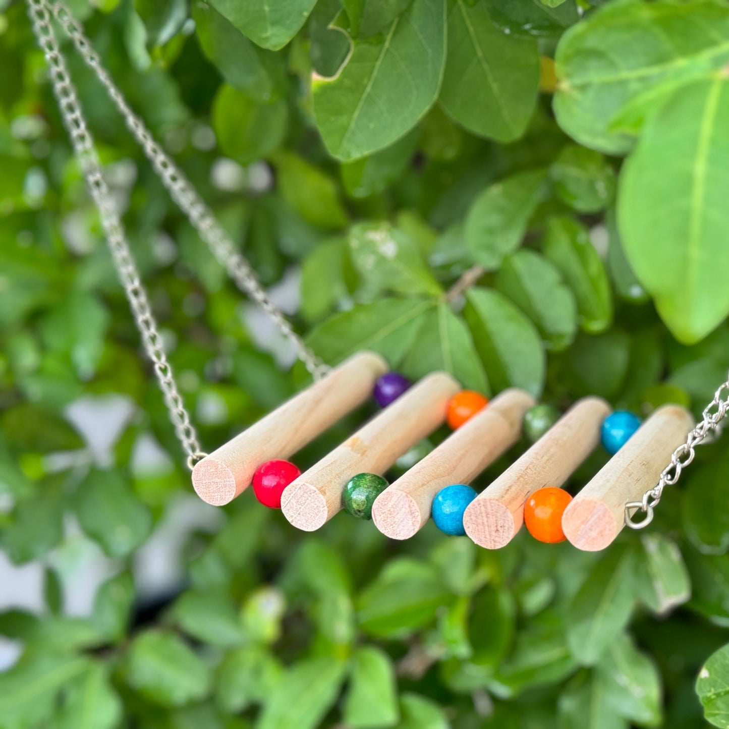 Wooden Small Bird Swing Toys