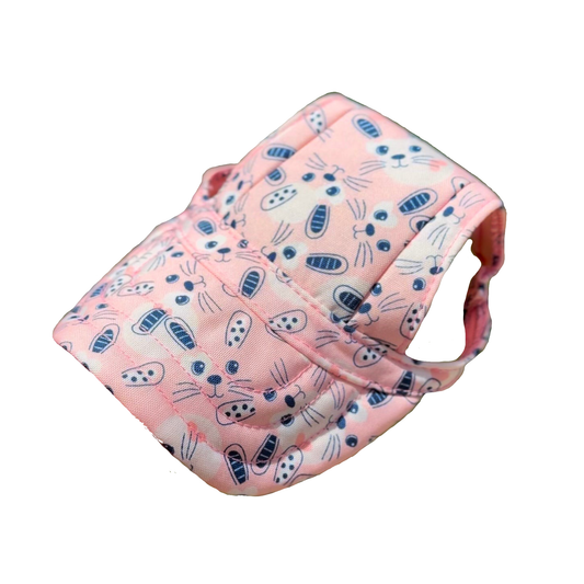 Pink Easter Bunny Dog Hat (MEDIUM)